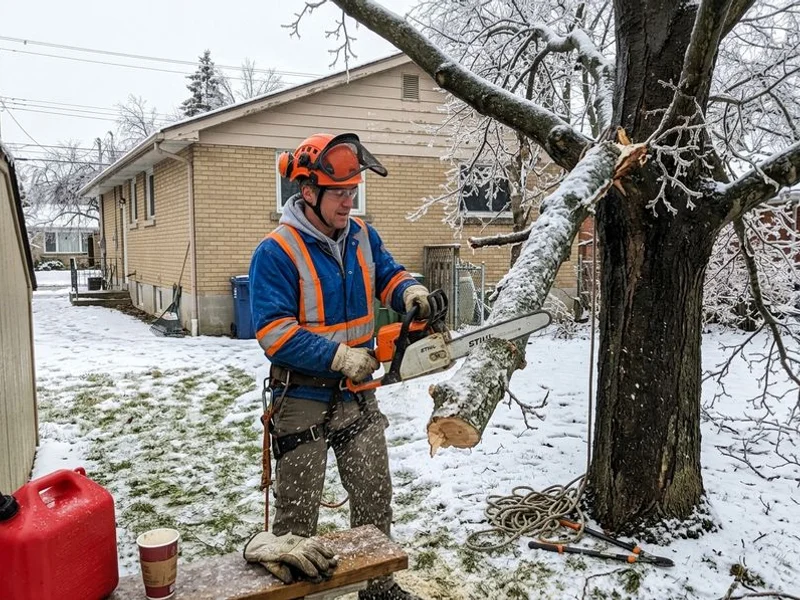 Storm Damage Cleanup project in Westchester County